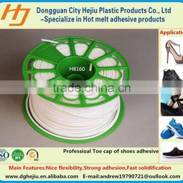 Environmental PES(Polyester) Toe Lasting Hot Melt Adhesive Glue for Women Shoes/sport Shoes/fashion Shoes