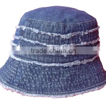 custom Jeans bucket hats bulk bush hat