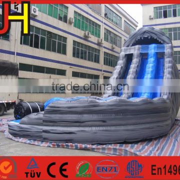 Hot Summer Giant Inflatable Wave Slide For Event Party