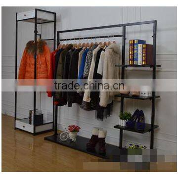 Beautiful Stainless Steel Clothing Display Rack photo-2