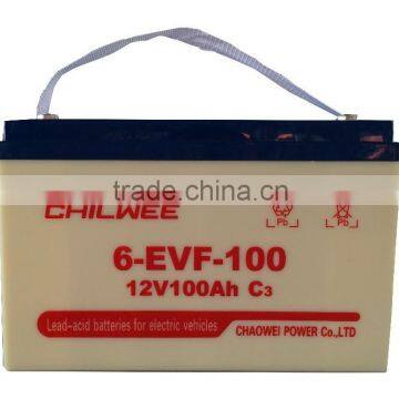 Maintenance Free (MF) Battery for electric car, electric tricycle, 12V 100Ah(A)