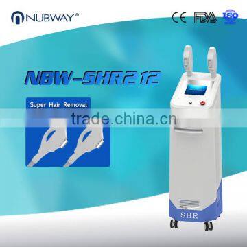 Manufacture supply Permanent hair removal elight ipl/shr hair removal machine