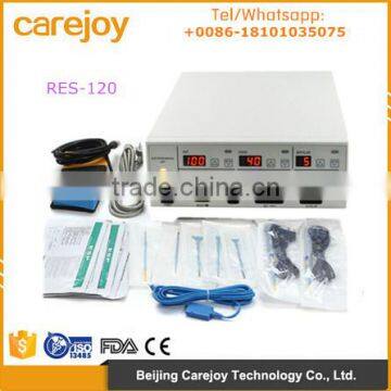 CE/ISO approved diathermy Electrosurgical /electrosurgery unit high efficiency LEEP Beauty surgical machine RES-120
