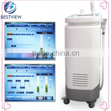 BESTVIEW professional multifunctional beauty machine e-light rf nd yag laser machine