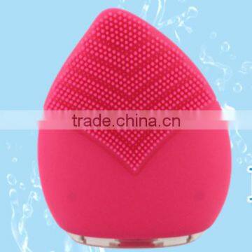 2016New Deep Face Clean Electric Waterproof Ultrasonic Facial Skin Care Vibrator Cleansing Wave Brush Cleaner