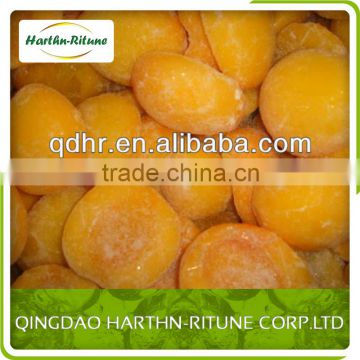 iqf/frozen yellow peach halves