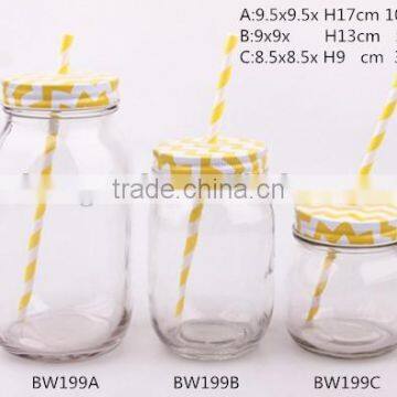 glass jar with lid