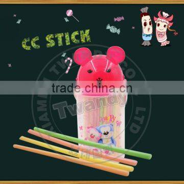 cartoon container packed fruit cc stick