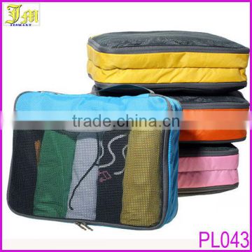 3 Pcs/Set Sports Travel Luggage Packing Mesh Bags Clothes Toiletry Kit Organizer