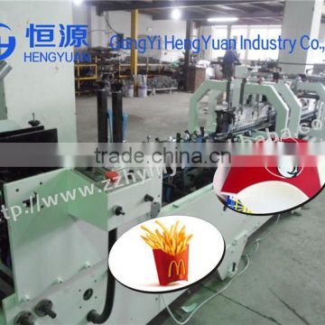 Reliable quality french fries packaging box machine