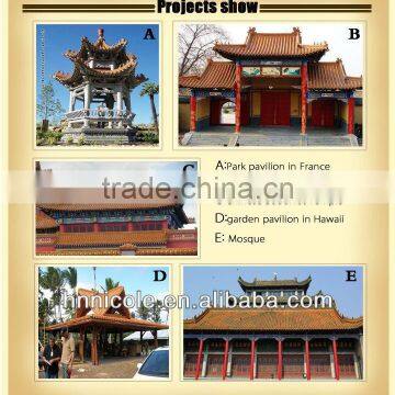 Chinese traditional roofing decoration for antique style building