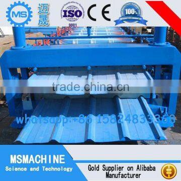 Trapezoidal and Corrugated Roofing Tiles Forming Machine Rolling Press for Roof Sheet photo-4