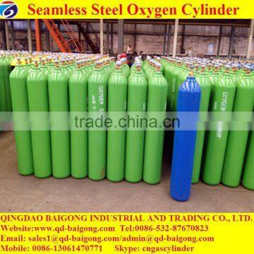 Empty 40L O2 Cylinder Refillable Competitive Price of Oxygen Gas