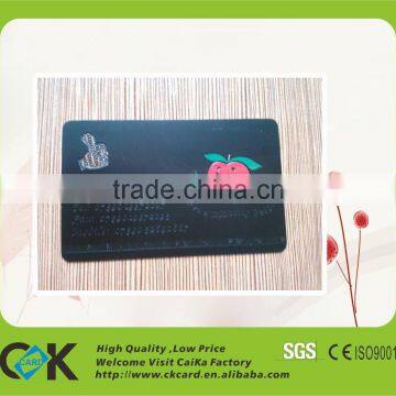 OEM metal magnetic stripe card metal business card