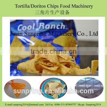 Tortilla Doritos corn chips making machine