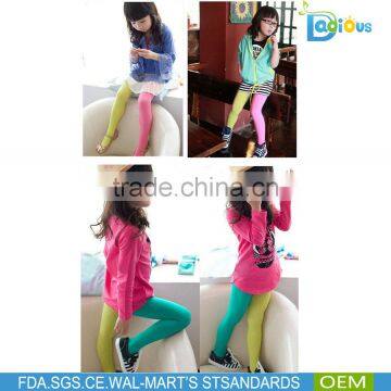 Fashion Design Soft Velvet Assorted Colors Pantihose for kids