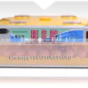 Weiqian Brand mini egg incubator 98eggs,196eggs,294eggs,automatic egg incubator for sale