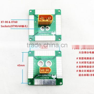 Power Battery ESC Distribution Board with XT60/XT90 connector for Multicopter Quadcopter Hexacopter Agricultural Drone UAV