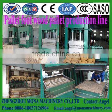 Wood pallet mould machine euro pallet making machine/hydraulic compressed euro pallet making line for sale