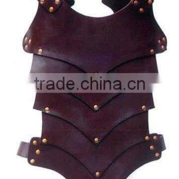 Medieval Brown Leather Armor Jacket