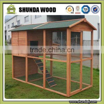 SDC08 Large outdoor cheap chinese waterproof wooden chicken coop