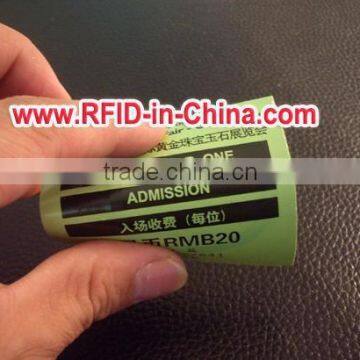 Long Range RFID Permanent Labels Printable Blank Label for Asset Tracking System