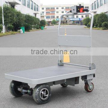 Foldable Hand Truck Driven By Power For Materials Handling