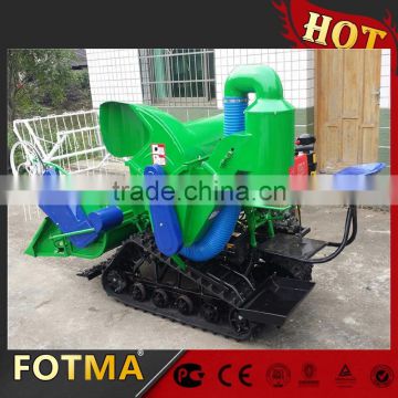 Mini Crawler Rice Combine Harvester