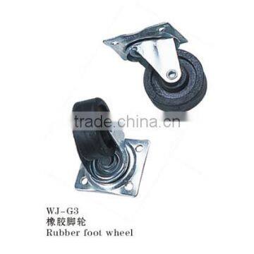 High Quality Rubber Foot Wheel Luggage Wheel for Sale