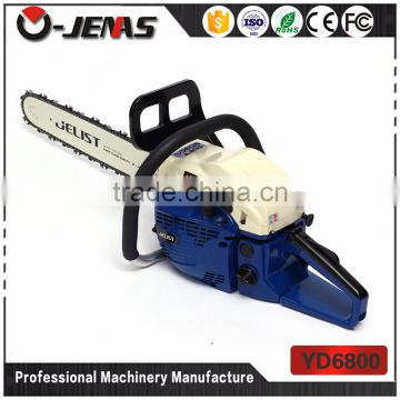 Promotion 58cc powerful garden tool YD 6800 durable steel chainsaw