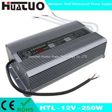 12/24V 20-250W Constant Voltage Aluminum Shell Waterproof LED Power Supply photo-5