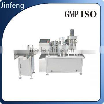 Automatic filling capping machine /glass syrup bottle filling capping machine