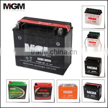 YTX20L-BS MF motorcycle battery maintenance free battery