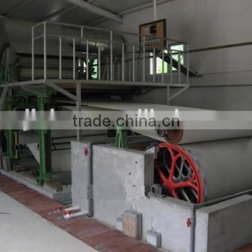 1092mm Paper Making Machinery, Small Waste Paper Recycling Machine for Producing Toilet Paper and Napkins, ISO9001