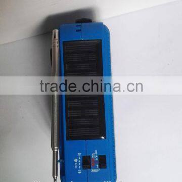 Emergency Solar Hand Crank Dynamo AM/FM/NOAA Weather Radio, Flashlight, Reading LED Light, Cell Phone Charger w/ USB Adaptor photo-3