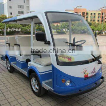 Reliable Supplier 11 Seater Battery Operated Passenger Bus Sightseeing Car photo-3