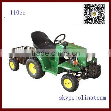 Hot Sale China Cheapest 4wd 110cc Mini Tractor With Trailer photo-3