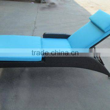 2016 Garden Rattan Sun Lounger Patio Outdoor Furniture photo-3
