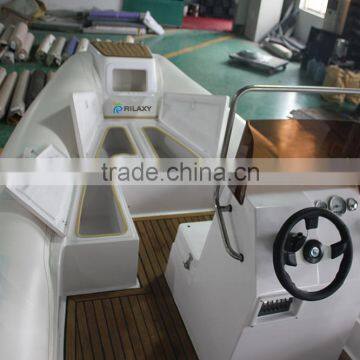 Rilaxy 23ft 7.0m Semi Rigid Boat RIB 700 With Suzuki Outboard Engine photo-3