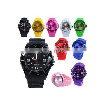 New arrival pop christmas promotion gift waterproof silicone wrist watch