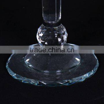 Best Prices Custom Design Wedding Glass Tealight Candelabras With Competitive Price photo-4