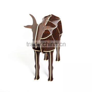 Goat Puzzle Table,Creative Animal Furniture,MDF DIY Assembled Goat Table For Fashion Living Room,Wooden Animal Furniture photo-2