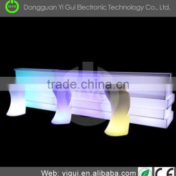 Glowing furniture glowing led light wholesale pub bar table / bar counter