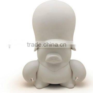 white crab DIY toy,white animal custom plastic diy toys for painting,wholesale diy vinyl toys