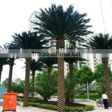 Chinese Fake Coconut Tree Decoration Hotle Manufacture Longlife Time Artificial Outdoor Palm Trees photo-3