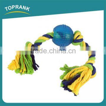 Since 1988 Dog Toys Handmade Knitted Pet Cotton Rope Best Dog Chews