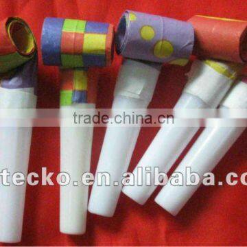 popular paper party blowers ,party whistle for promotion