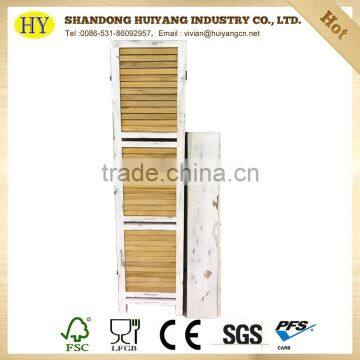 Zakka Custom Folding Wooden Screen Room Divider photo-2