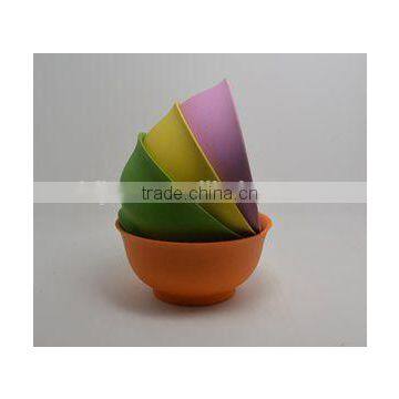 Hot-sell Eco Bamboo Fiber Mini Kids Bowl photo-2