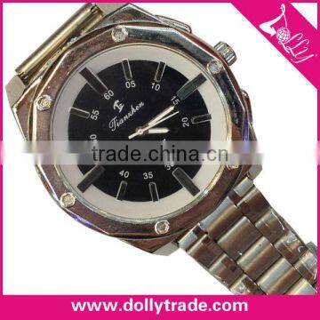 New Style Men Stainless Steel Quartz Wrist Watch